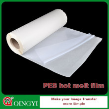 Película adhesiva de QINGYI Hot Melt PES para el panel compuesto de aluminio